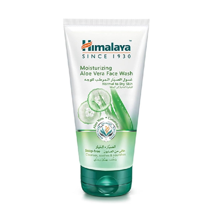 Himalaya Face Wash Moisturizing Aloe Vera 